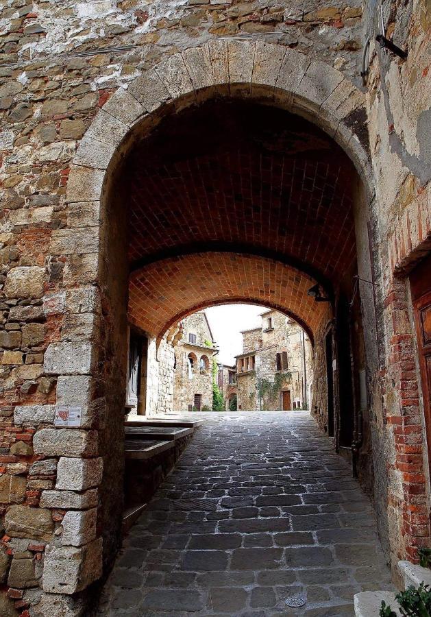 Casa Delle Mura Montemerano Exteriér fotografie